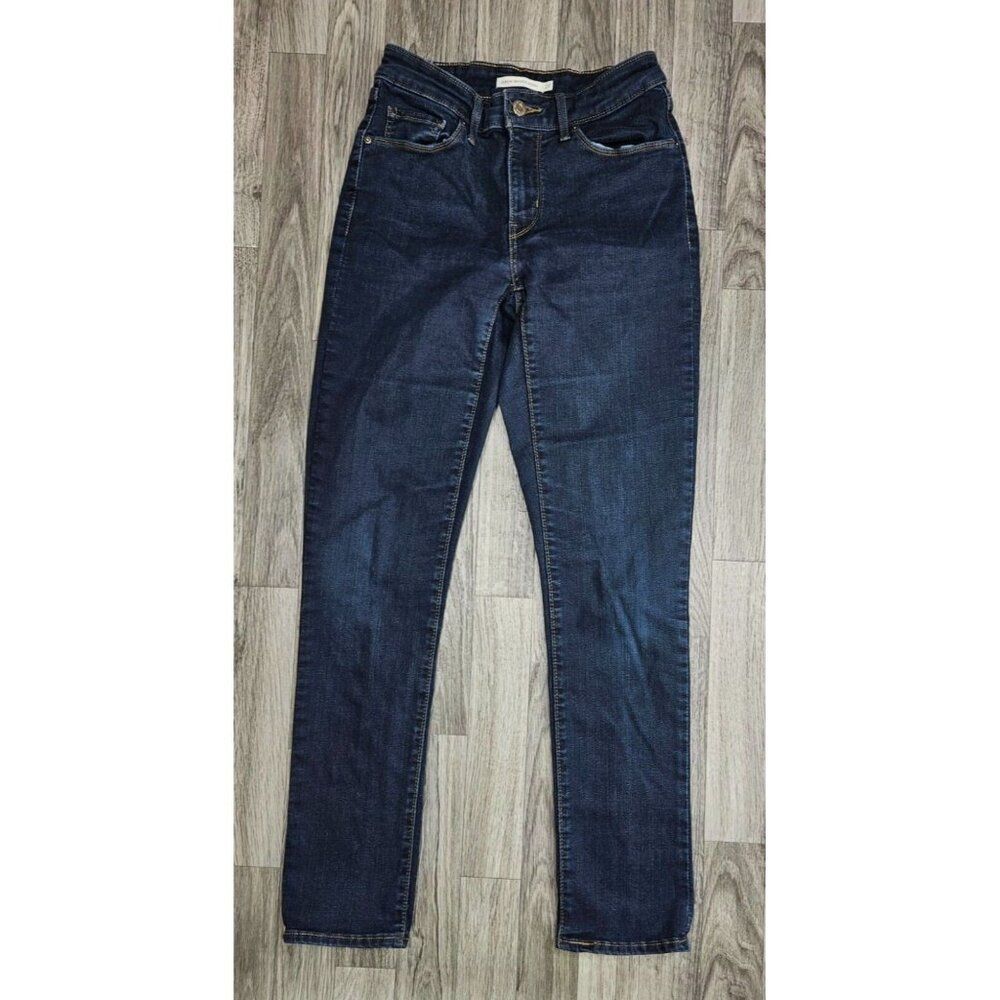 Levi Strauss & Co Womens Size 27 Classic Mid Rise‎ Skinny Denim Blue Jeans
